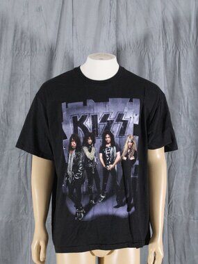 Vintage Band Shirt - Kiss Revenge No Make Graphic - Men's Extra-Large